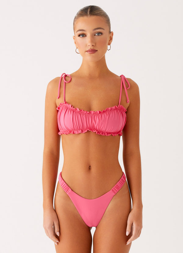 peppermayo Peppermayo Exclusive - El Nido Bikini Top - Pink