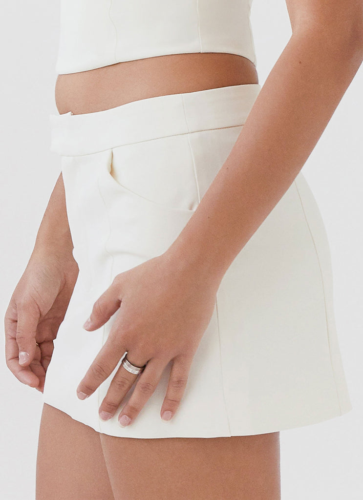 Peppermayo Peppermayo Exclusive - Eliana Suit Mini Skirt - Ivory