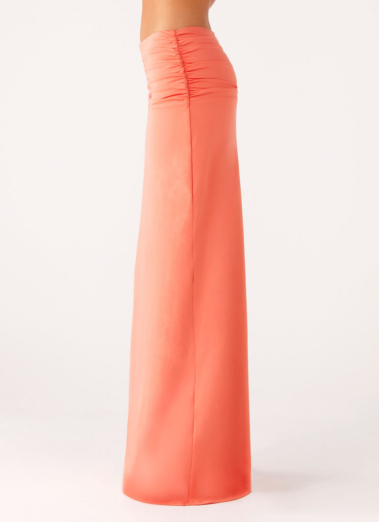 Peppermayo Peppermayo Exclusive - Elisabetta Maxi Skirt - Coral