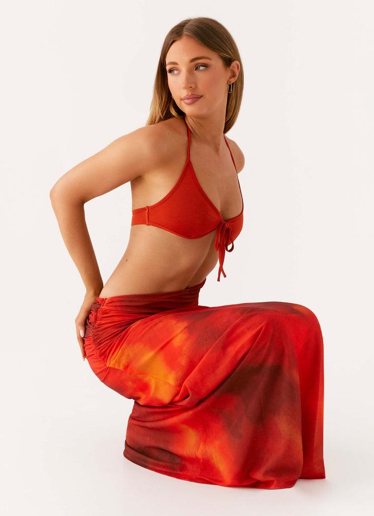 Peppermayo Peppermayo Exclusive - Elixis Maxi Dress - Scarlet Blur