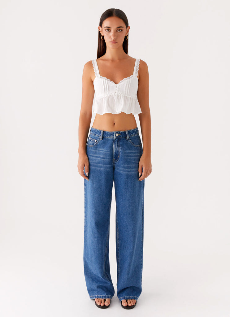 Peppermayo Peppermayo Exclusive - Elliana Cami Top - White