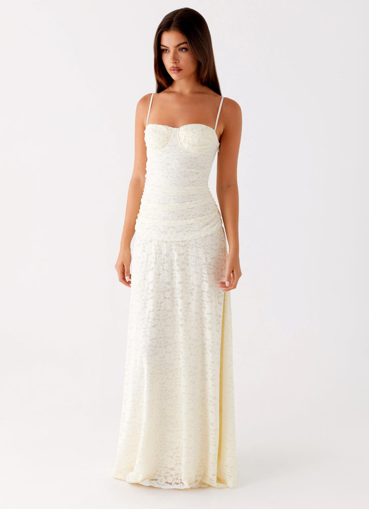 Peppermayo Peppermayo Exclusive - Elsa Maxi Dress - Ivory