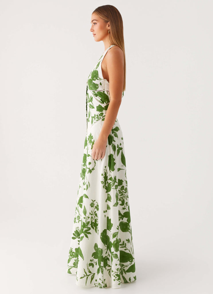 Peppermayo Peppermayo Exclusive - Ember Valley Maxi Dress - Verdant Bloom