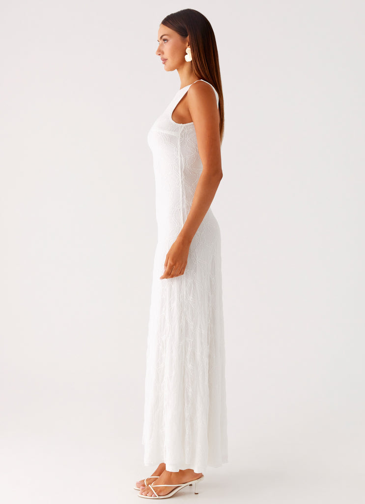 Peppermayo Peppermayo Exclusive - Embrace The Sun Maxi Dress - White