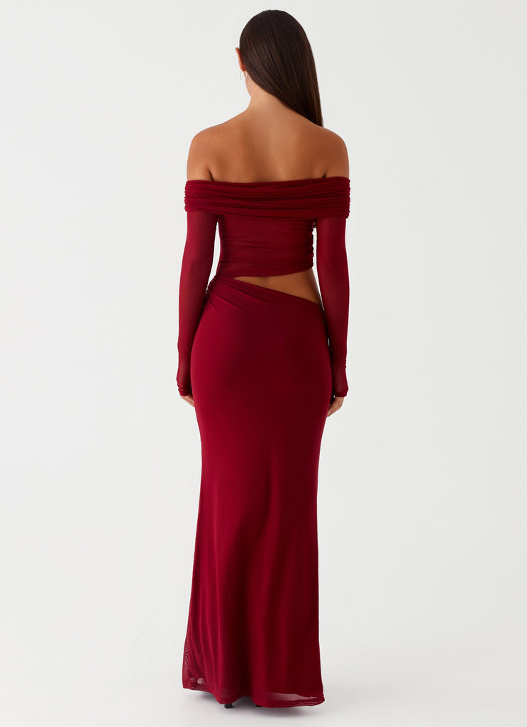 Peppermayo Peppermayo Exclusive - Emery Maxi Dress - Cherry Red