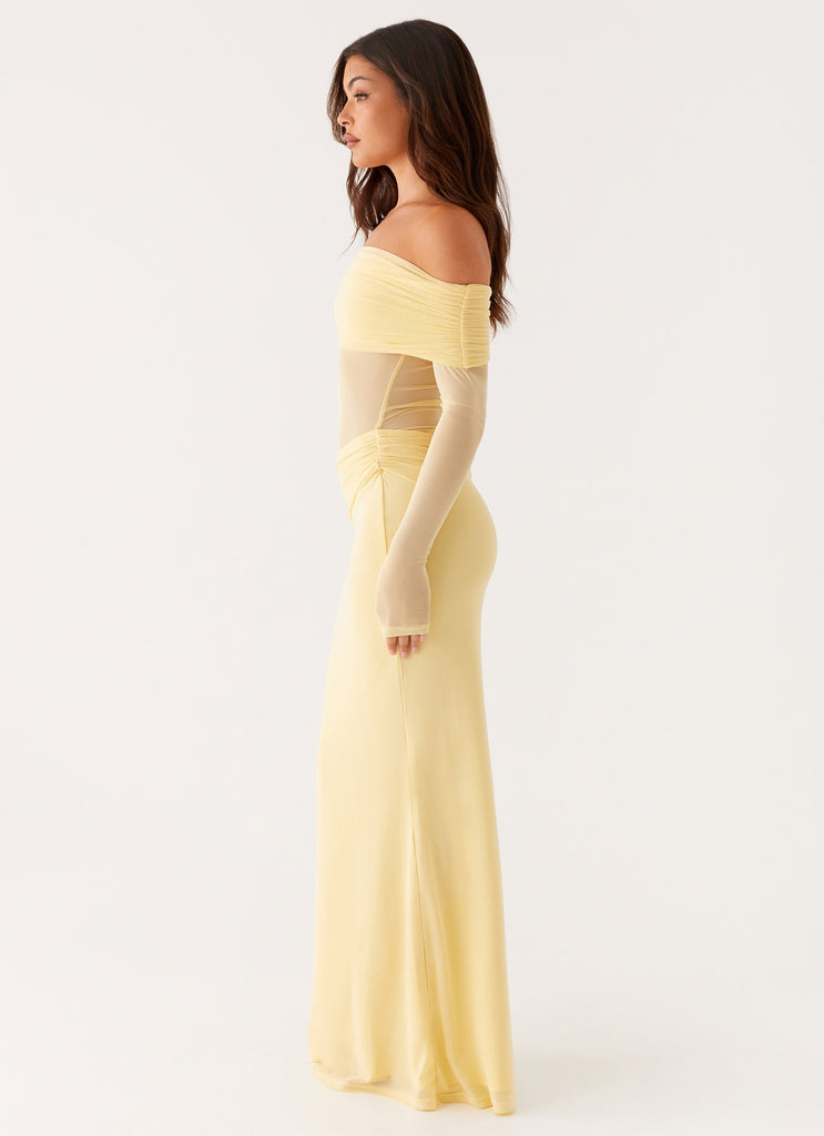 Peppermayo Peppermayo Exclusive - Emery Maxi Dress - Yellow