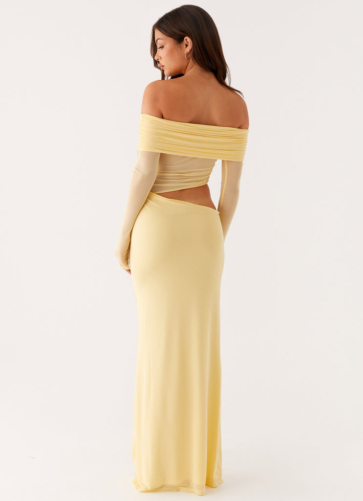 Peppermayo Peppermayo Exclusive - Emery Maxi Dress - Yellow