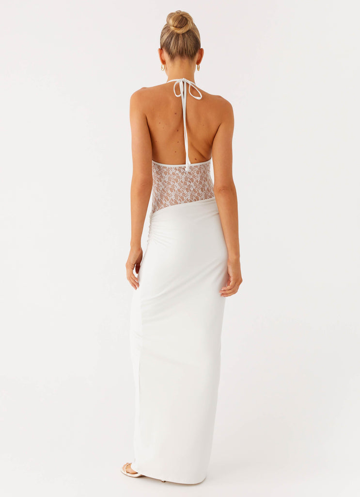 Peppermayo Peppermayo Exclusive - Enchant Lace Maxi Dress - Ivory