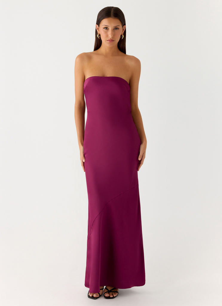 Peppermayo Peppermayo Exclusive - Endless Nights Maxi Dress - Plum