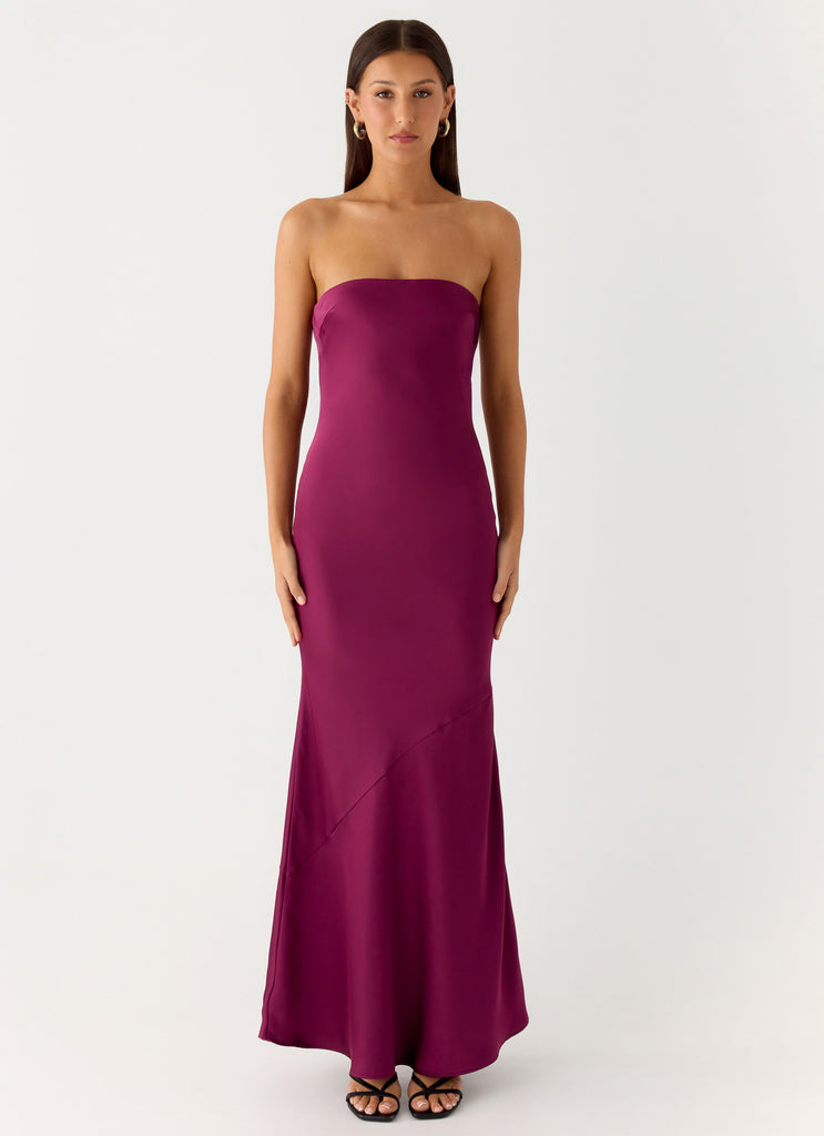 Peppermayo Peppermayo Exclusive - Endless Nights Maxi Dress - Plum