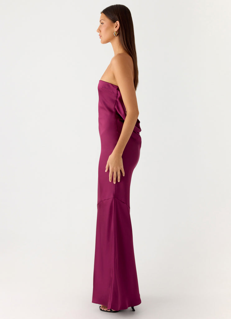 Peppermayo Peppermayo Exclusive - Endless Nights Maxi Dress - Plum
