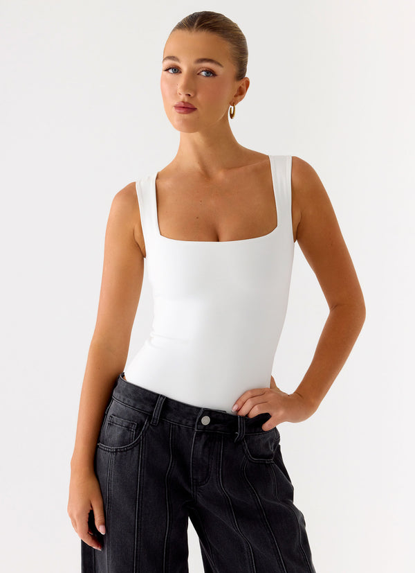 peppermayo Peppermayo Exclusive - Eniola Bodysuit - White