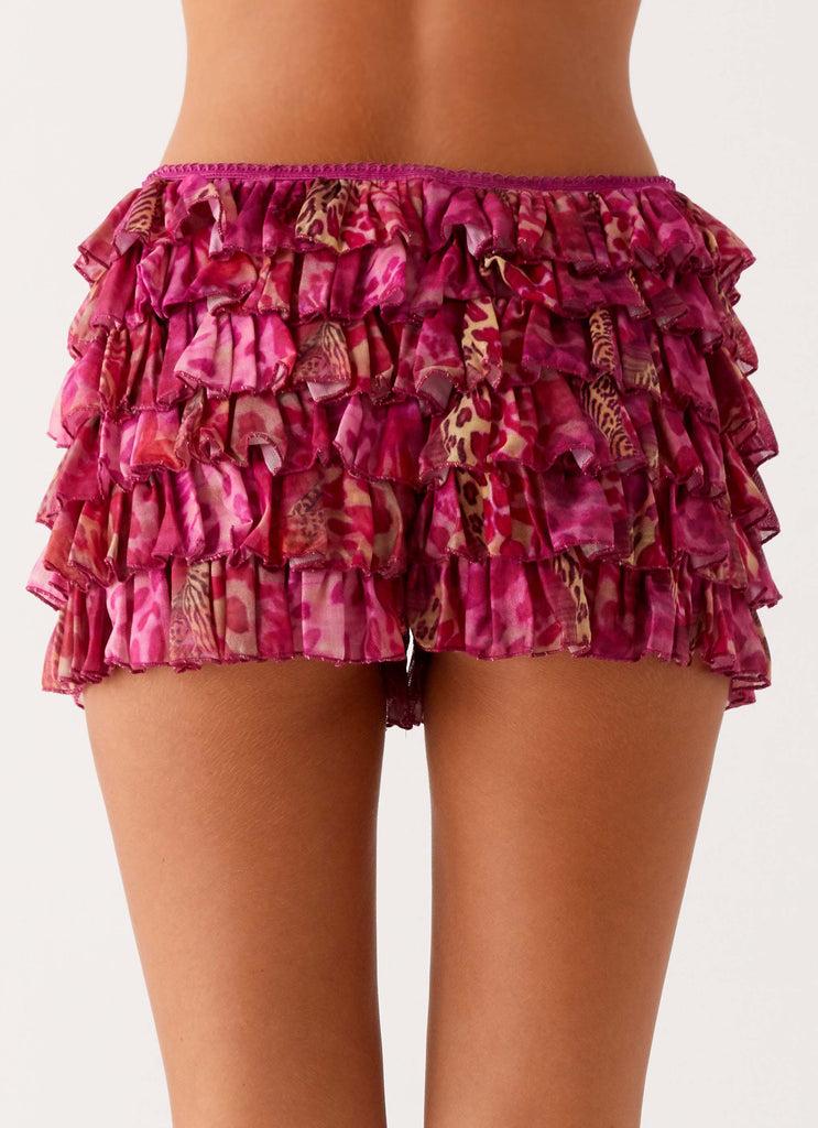 Peppermayo Peppermayo Exclusive - Entertain Me Bloomer Shorts - Lavender Lagoon