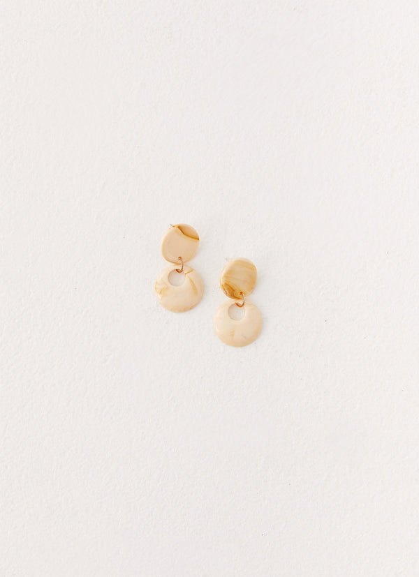 peppermayo Peppermayo Exclusive - Eraz Earrings - Ivory