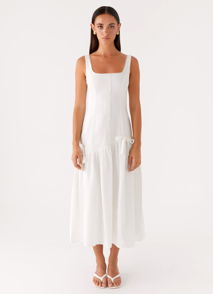 Peppermayo Peppermayo Exclusive - Esmerelda Midi Dress - White