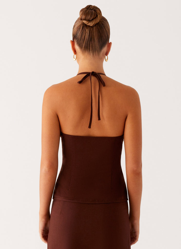 Peppermayo Peppermayo Exclusive - Esther Top - Chocolate