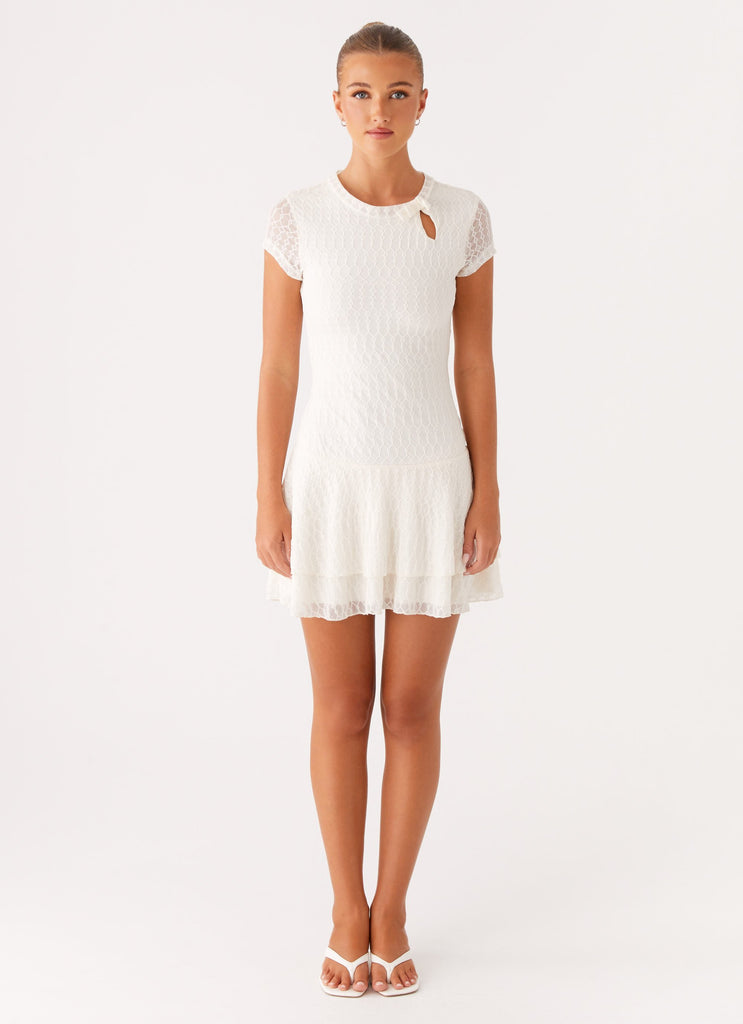 Peppermayo Peppermayo Exclusive - Esty Mini Dress - Ivory