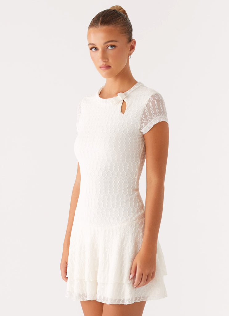 Peppermayo Peppermayo Exclusive - Esty Mini Dress - Ivory