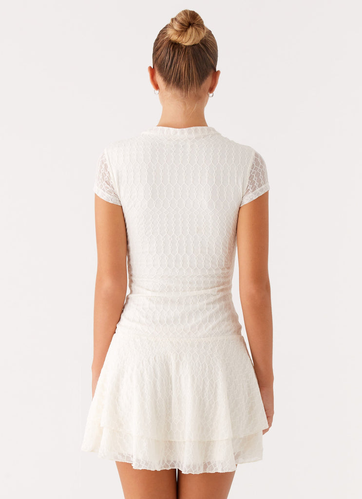 Peppermayo Peppermayo Exclusive - Esty Mini Dress - Ivory