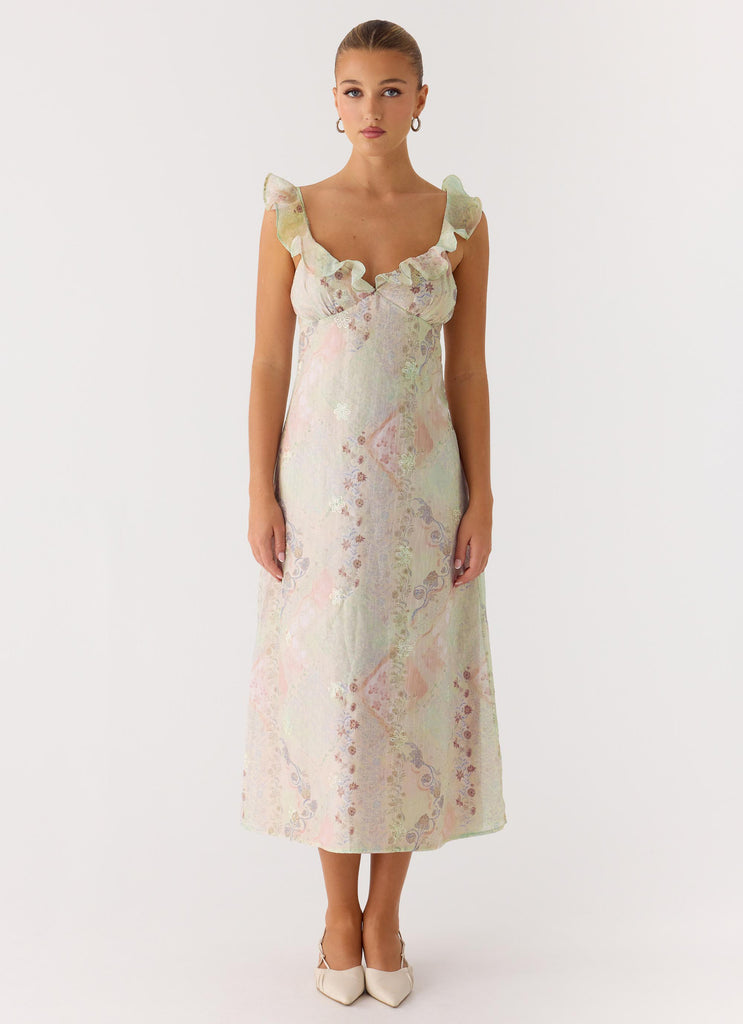 Peppermayo Peppermayo Exclusive - Europa Midi Dress - Mystic Paisley