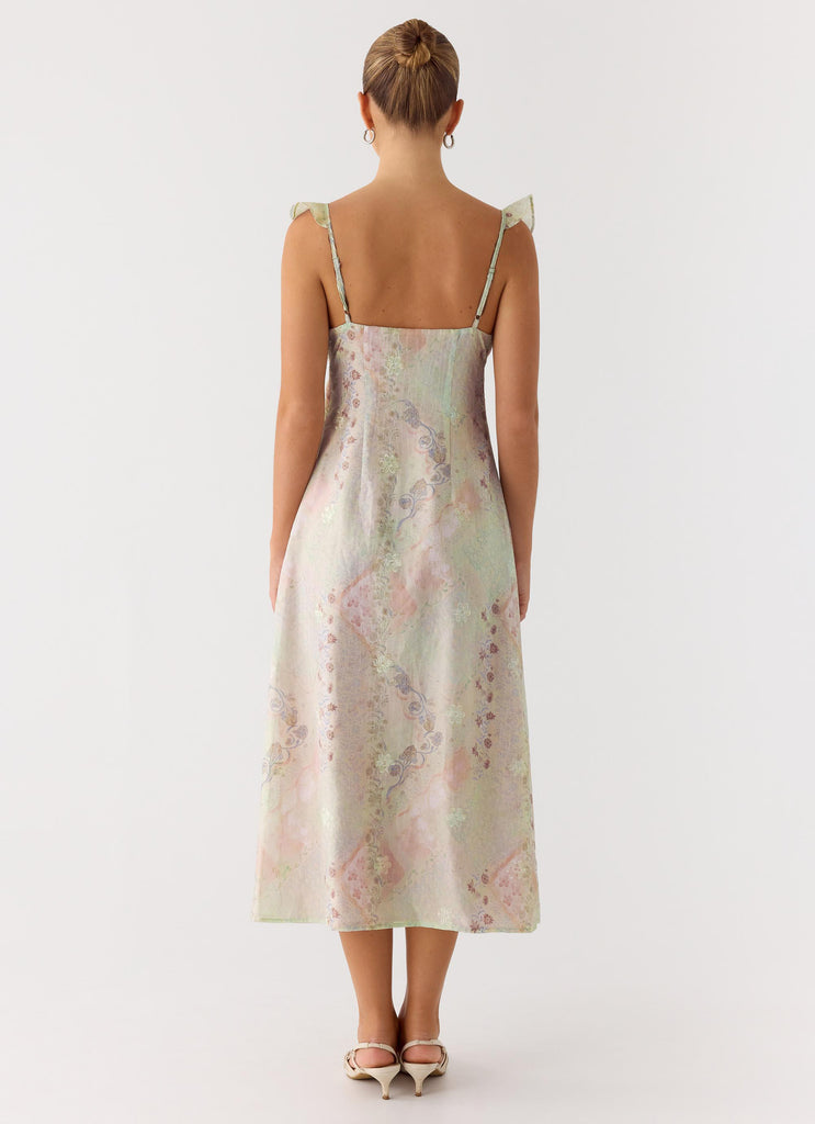 Peppermayo Peppermayo Exclusive - Europa Midi Dress - Mystic Paisley