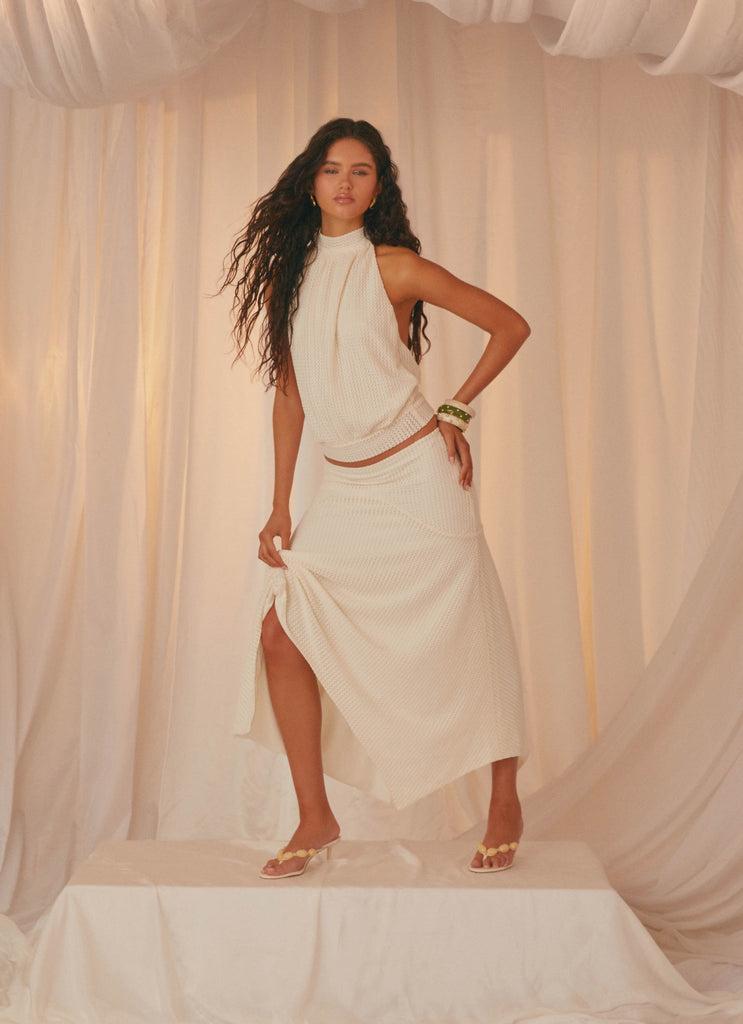 Peppermayo Peppermayo Exclusive - Evaden Backless Top - Ivory