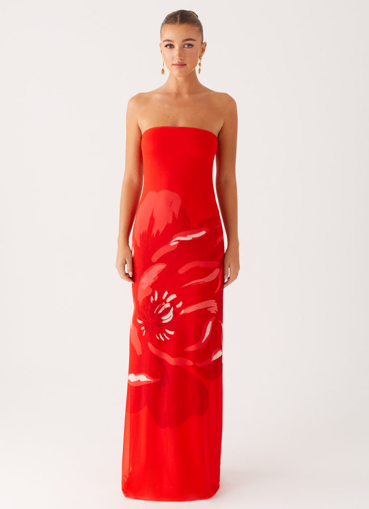 Peppermayo Peppermayo Exclusive - Fabian Maxi Dress - Red