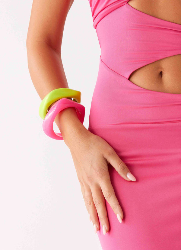 peppermayo Peppermayo Exclusive - Farrah Bangles - Brights
