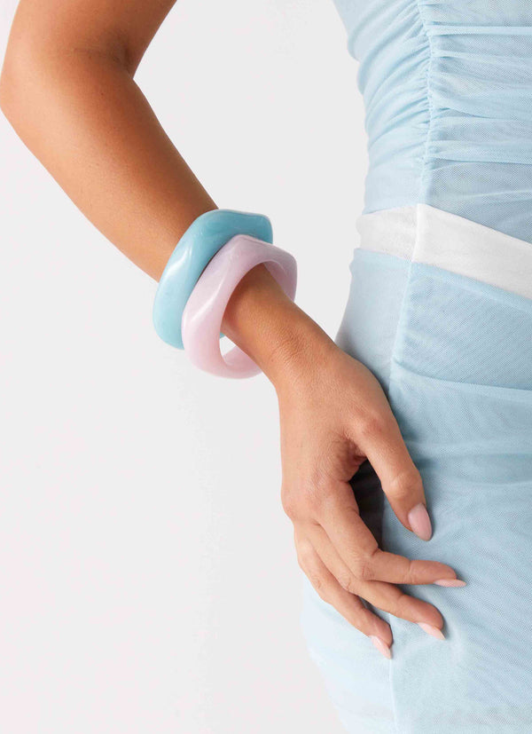 peppermayo Peppermayo Exclusive - Farrah Bangles - Pastels