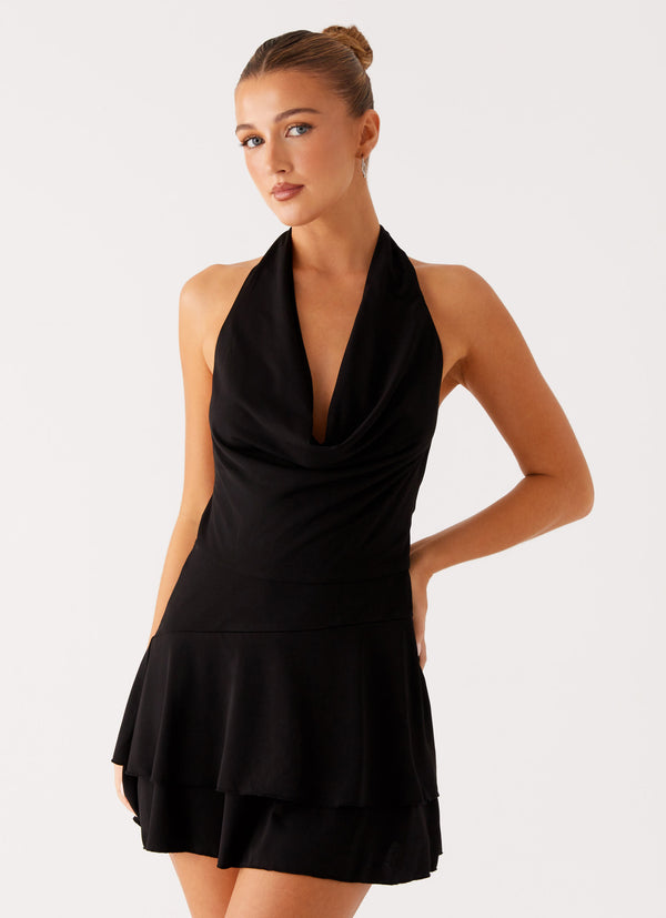 peppermayo Peppermayo Exclusive - Feel Good Mini Dress - Black