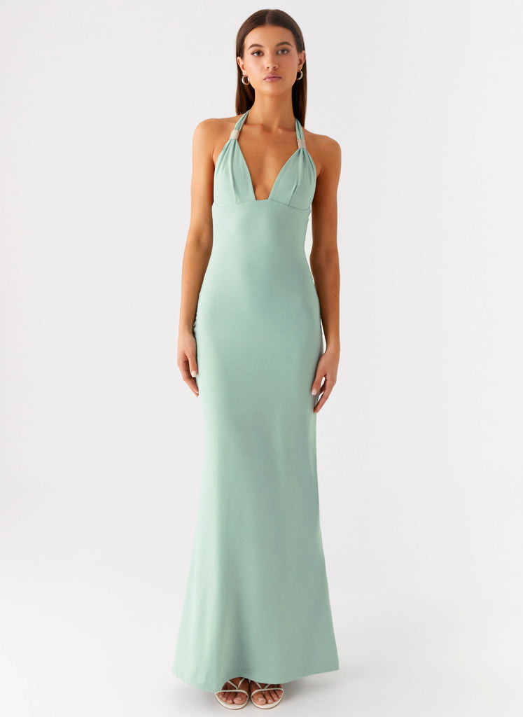 Peppermayo Peppermayo Exclusive - Fern Valley Maxi Dress - Sage