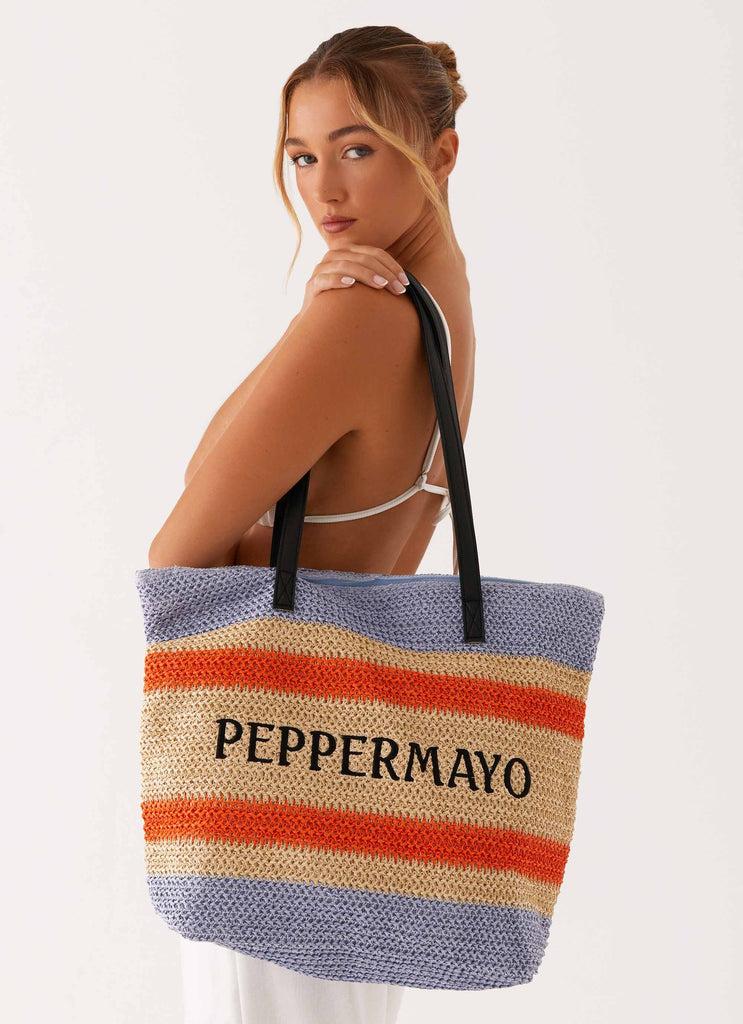 Peppermayo Peppermayo Exclusive - Fiji Woven Beach Bag - Multi