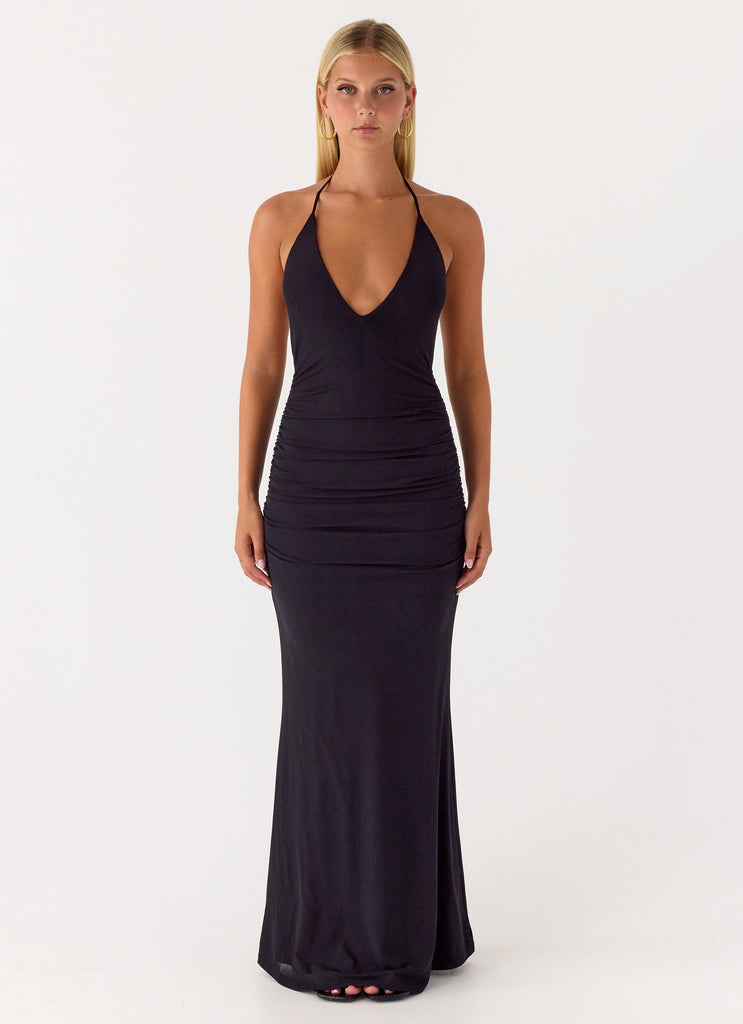 Peppermayo Peppermayo Exclusive - Fine By Me Maxi Dress - Black