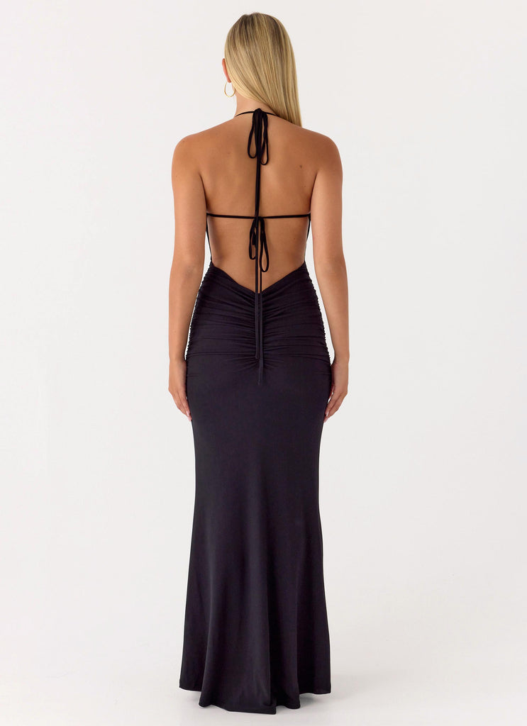 Peppermayo Peppermayo Exclusive - Fine By Me Maxi Dress - Black