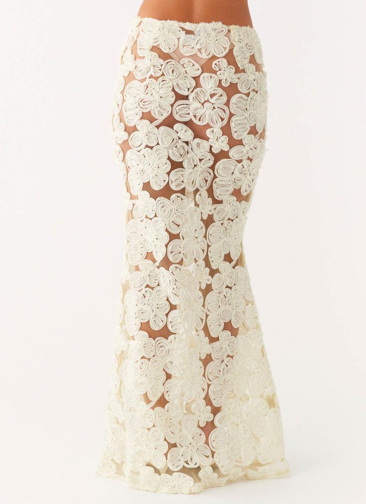 Peppermayo Peppermayo Exclusive - Fiorella Floret Maxi Skirt - Yellow
