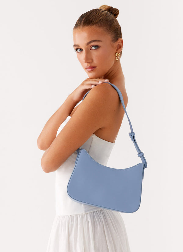 peppermayo Peppermayo Exclusive - Franklin Shoulder Bag - Blue