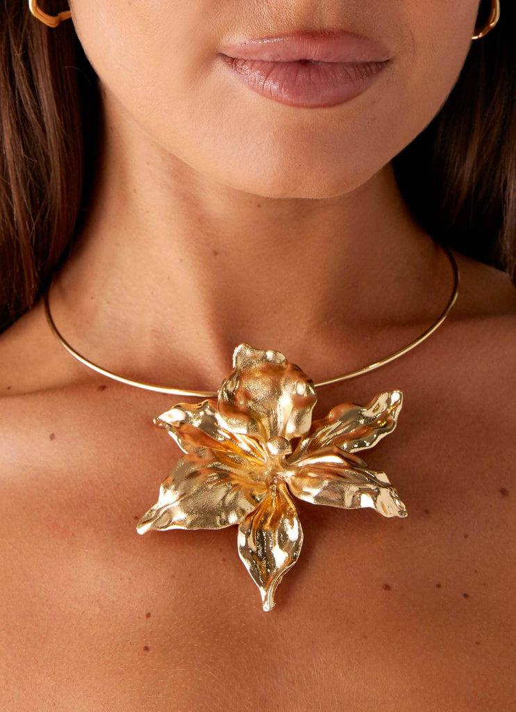 Peppermayo Peppermayo Exclusive - Frenchie Necklace - Gold