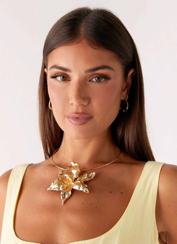 peppermayo Peppermayo Exclusive - Frenchie Necklace - Gold