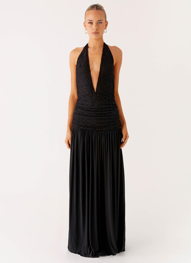 Peppermayo Peppermayo Exclusive - Full Attention Maxi Dress - Black