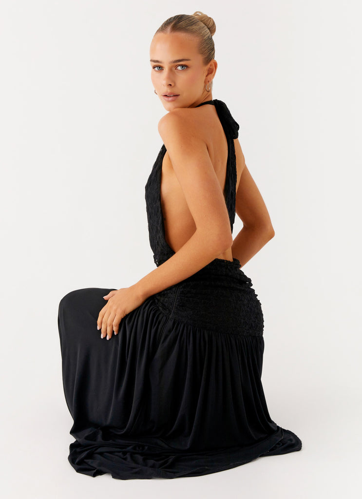 Peppermayo Peppermayo Exclusive - Full Attention Maxi Dress - Black