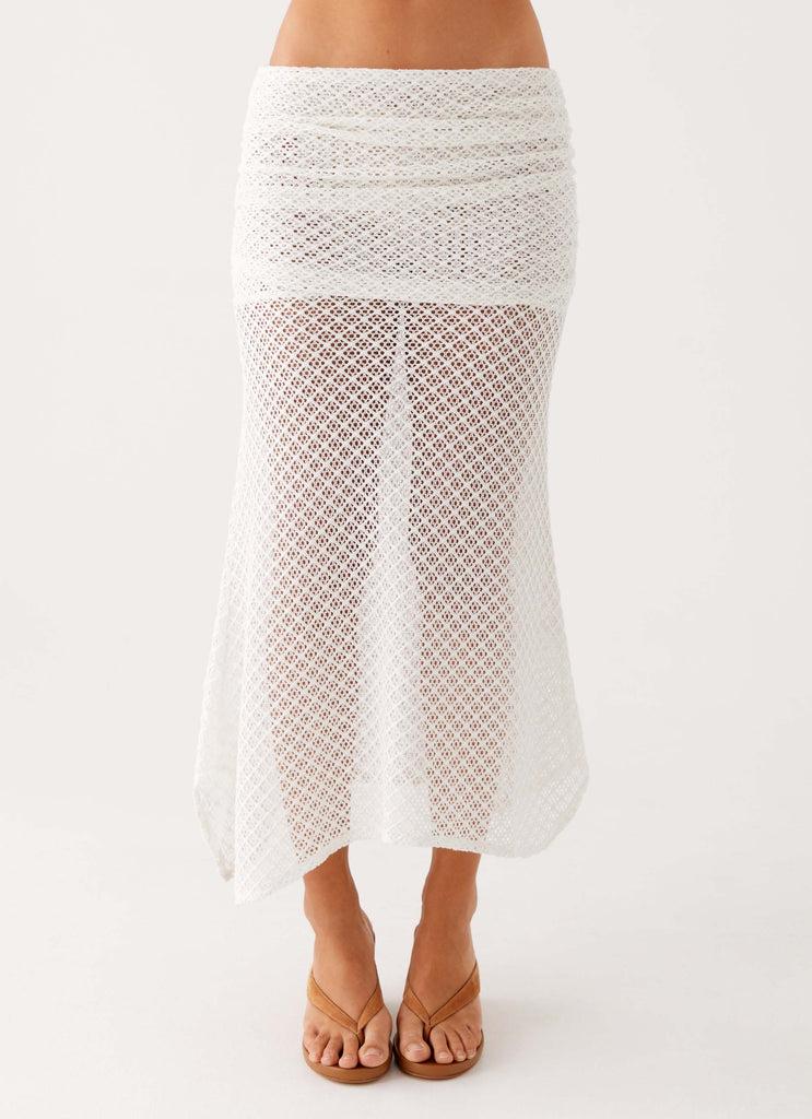 Peppermayo Peppermayo Exclusive - Genesis Midi Skirt - White