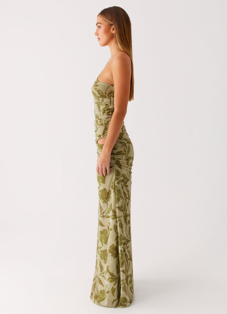 Peppermayo Peppermayo Exclusive - Georgiana Maxi Dress - Jade Fern