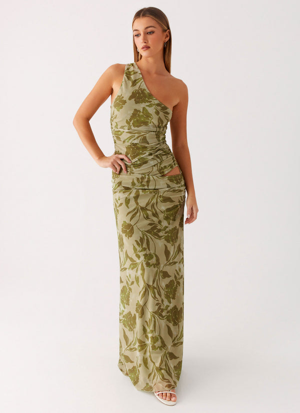 peppermayo Peppermayo Exclusive - Georgiana Maxi Dress - Jade Fern