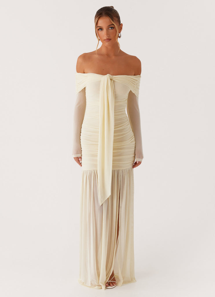 Peppermayo Peppermayo Exclusive - Ginny Maxi Dress - Yellow