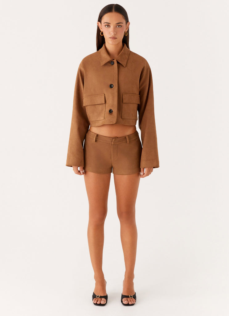 Peppermayo Peppermayo Exclusive - Gio Mini Shorts - Brown