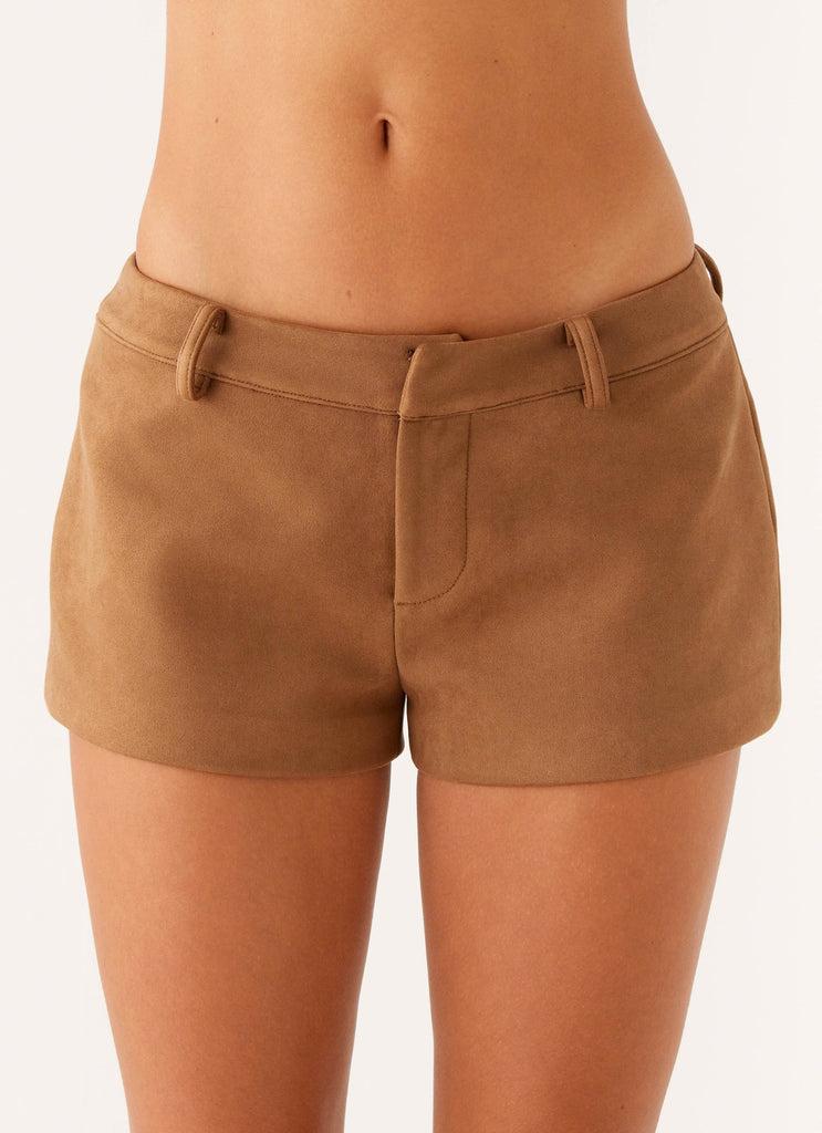 Peppermayo Peppermayo Exclusive - Gio Mini Shorts - Brown