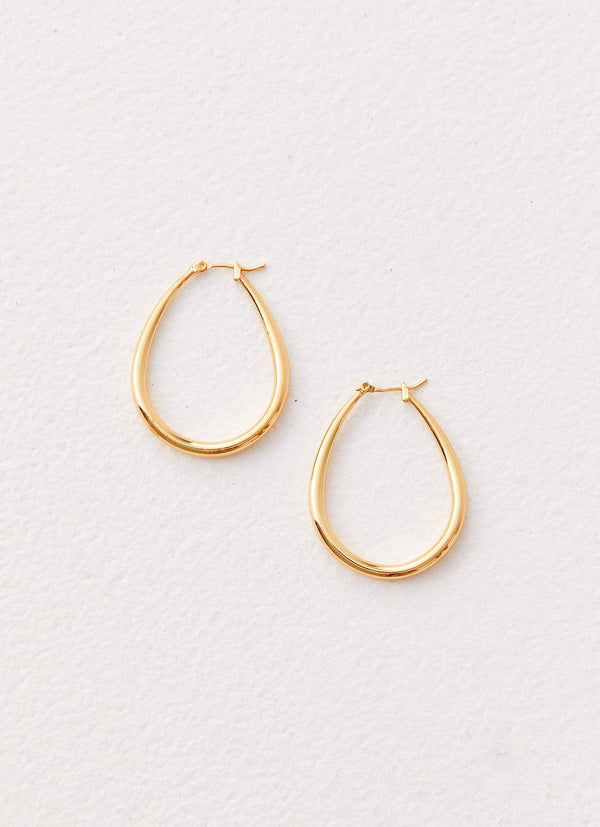 peppermayo Peppermayo Exclusive - Gleam Hoop Earrings - Gold
