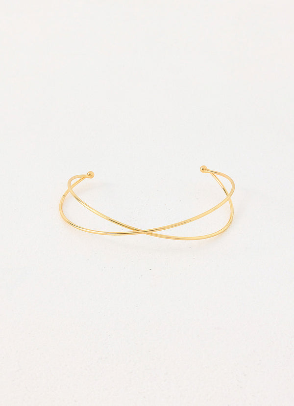 peppermayo Peppermayo Exclusive - Glossy Hour Necklace - Gold