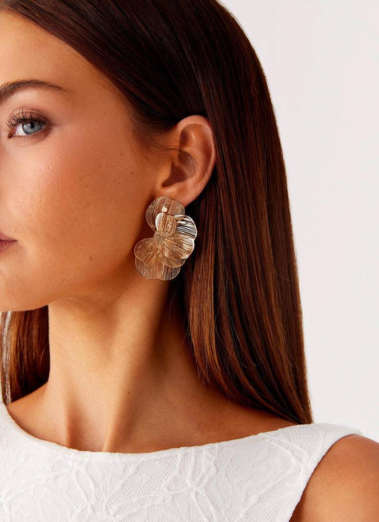 Peppermayo Peppermayo Exclusive - Golden Days Earrings - Gold
