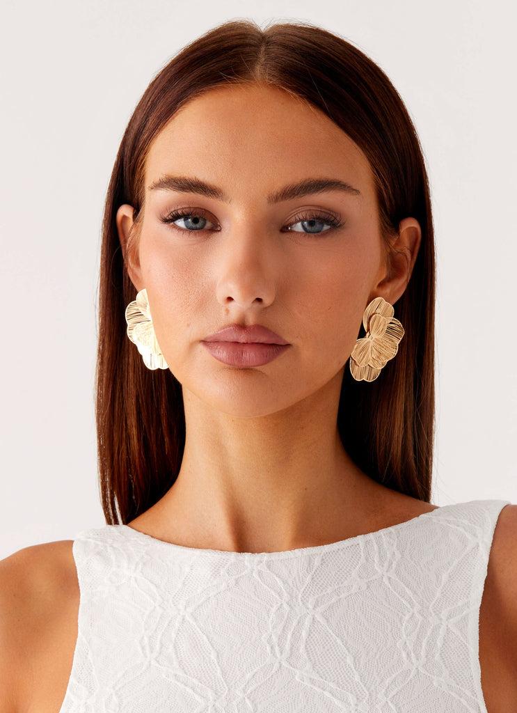 Peppermayo Peppermayo Exclusive - Golden Days Earrings - Gold